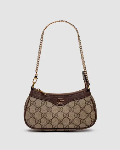 Gucci Ophidia Gg Small Handbag Brown