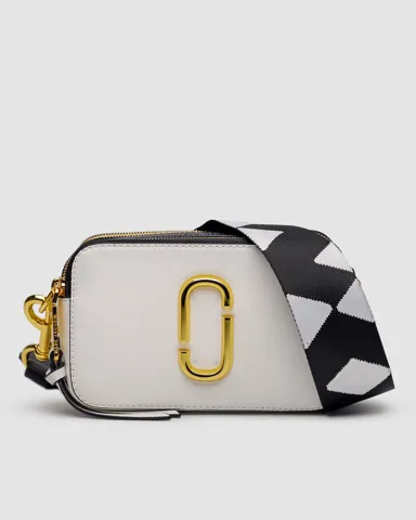 Marc Jacobs The Snapshot White/Gold