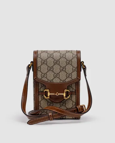 Gucci Horsebit 1955 Mini Bag Brown