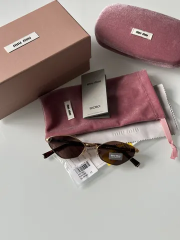 Miu Miu MU56Z 5AK-061 Brown/Gold 56/17/140 2N