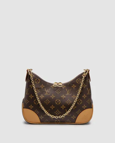 Louis Vuitton Boulogne Monogram Canvas Brown/Gold