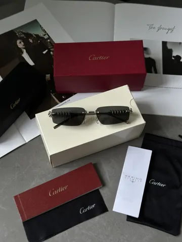 Cartier Clash Black/Silver CT0544S 001 L Cat.2 58/17/140