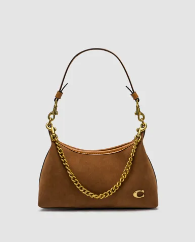 Coach Juliet Shoulder Bag Honey Suede