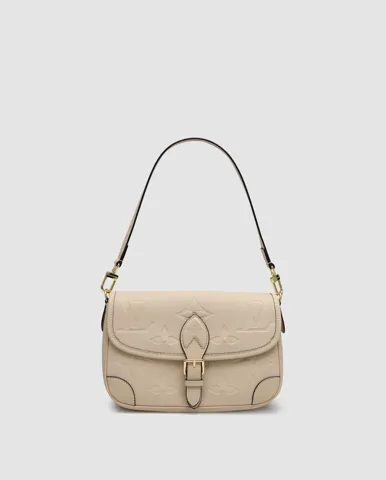 Louis Vuitton Diane Monogram Empreinte Leather Beige/Gold