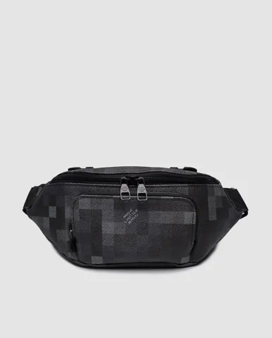 Louis Vuitton Rush Bumbag Damoflage Black/Grey Canvas