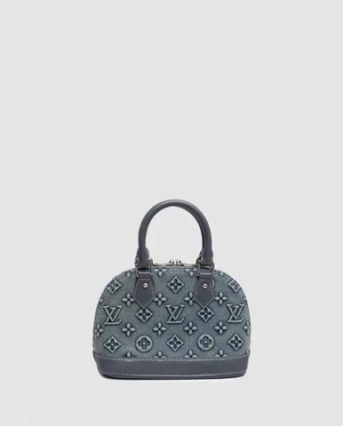 Louis Vuitton Alma BB Denim Monogram/Silver