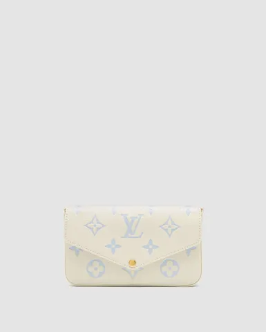 Louis Vuitton Félicie Pochette Bag Milk/Gold
