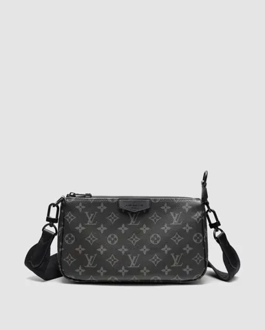 Louis Vuitton Pochette Accessoire XL Monogram Eclipse Black