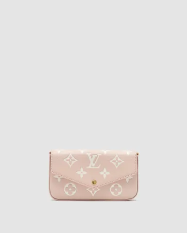 Louis Vuitton Félicie Pochette Bag Pink/Gold