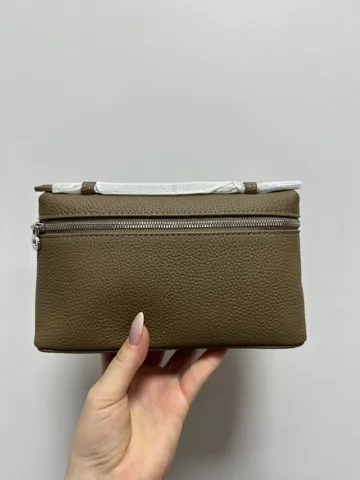 Loro Piana Extra Bag 19 Olive/Silver