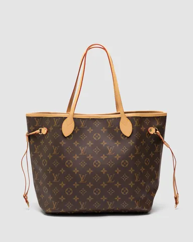 Louis Vuitton Neverfull MM Monogram Canvas Brown/Gold