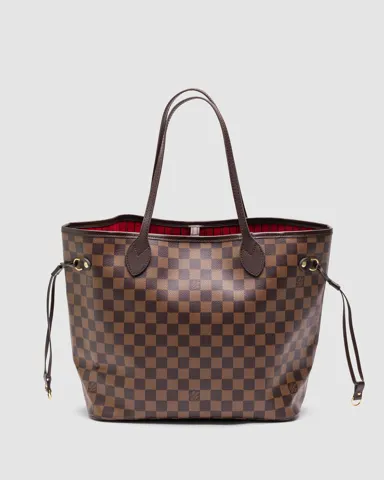 Louis Vuitton Neverfull MM Damier Ebene Brown/Gold