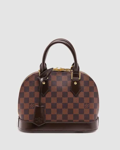 Louis Vuitton Alma BB Bag Brown/Gold