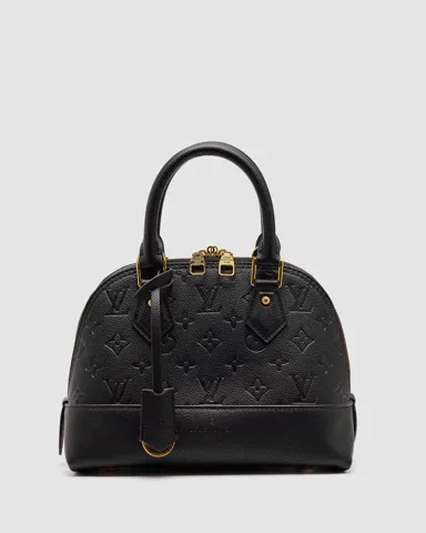 Louis Vuitton Néo Alma BB Bag(трішки інша) Black/Gold