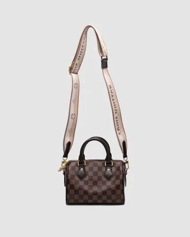 Louis Vuitton Speedy Nano Brown/Chess/Gold