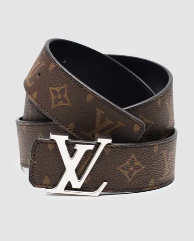 Louis Vuitton Iconic 35 mm Belt Brown/Silver