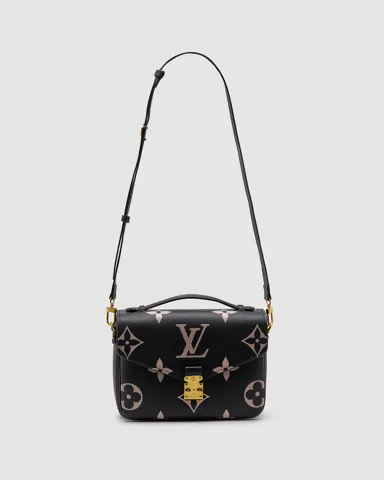Louis Vuitton Pochette Métis Black/Gold