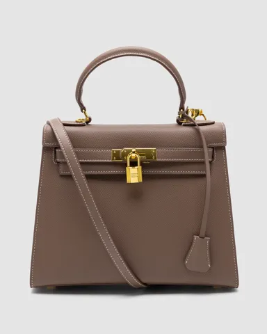 Hermes Kelly 25 Brown/Gold