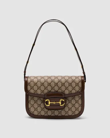 Gucci Horsebit 1955 Shoulder Bag Brown