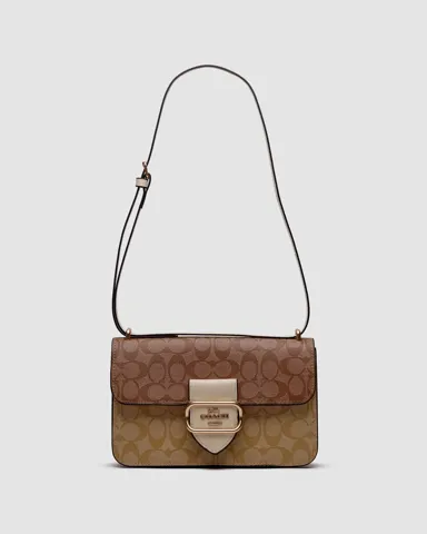 Coach Large Morgan Square Crossbody Bag Brown