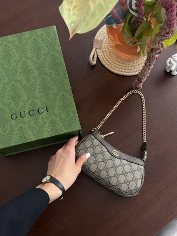 Gucci Ophidia GG Small Handbag Brown [магнітна коробка]