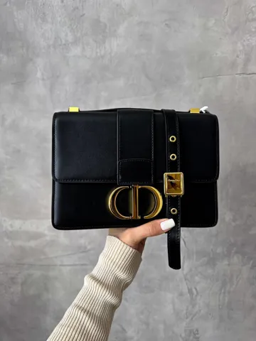 Christian Dior 30 Montaigne Bag Black Box Calfskin [оригінальна коробка]
