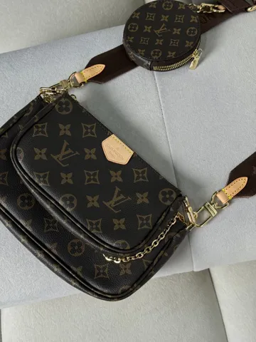 Louis Vuitton Multi Pochette Brown/Brown (магнітна коробка)